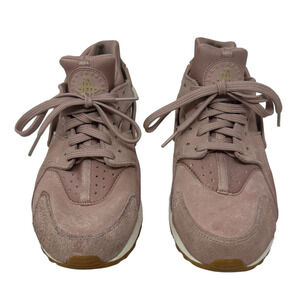 Nike Women's Mauve Suede Athletic Sneakers